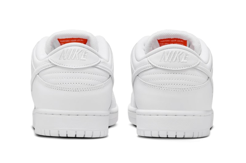 ナイキSBダンクローからオールホワイト仕様の“トリプルホワイト”が登場 Nike SB Dunk Low Triple White FJ1674-100 Release Info date store list buying guide photos price