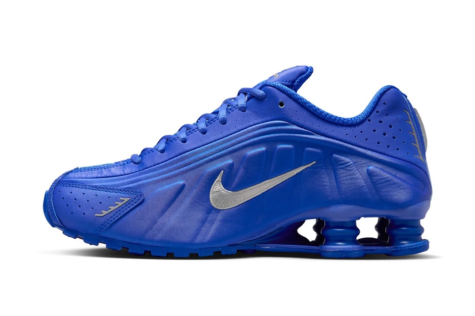 Nike Shox R4 からスポーティな雰囲気漂う新色 “Racer Blue” が登場