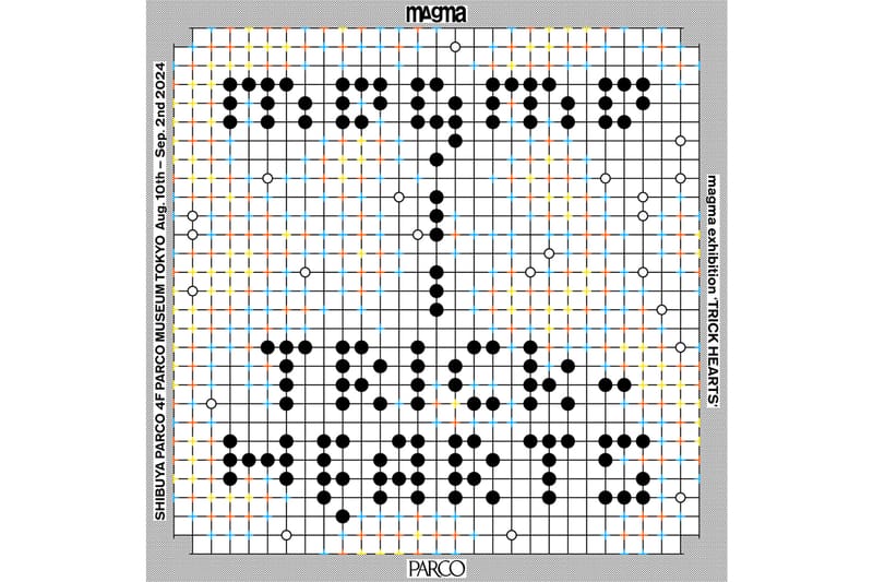 アーティストユニット magma による展覧会 “TRICK HEARTS” が渋谷 PARCO にて開催