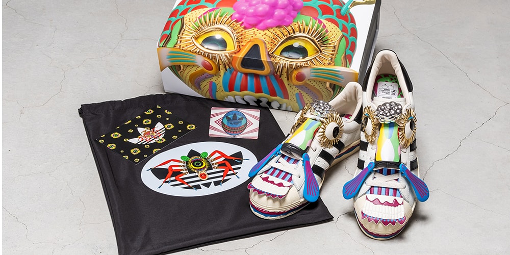 田名網敬一 x adidas Originals の初コラボモデル SUPERSTAR TANAAMI  