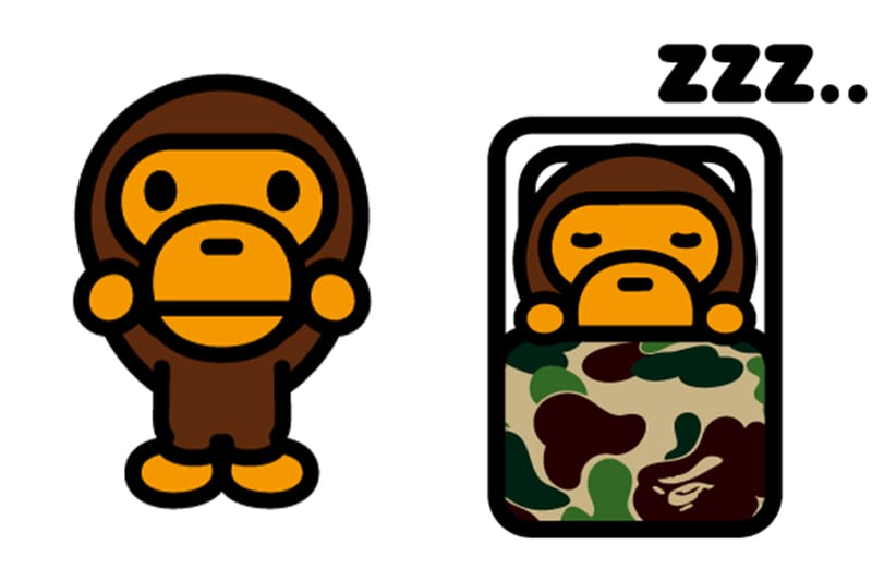 A BATHING APE ®︎ 初の公式 LINE スタンプが数量限定で登場