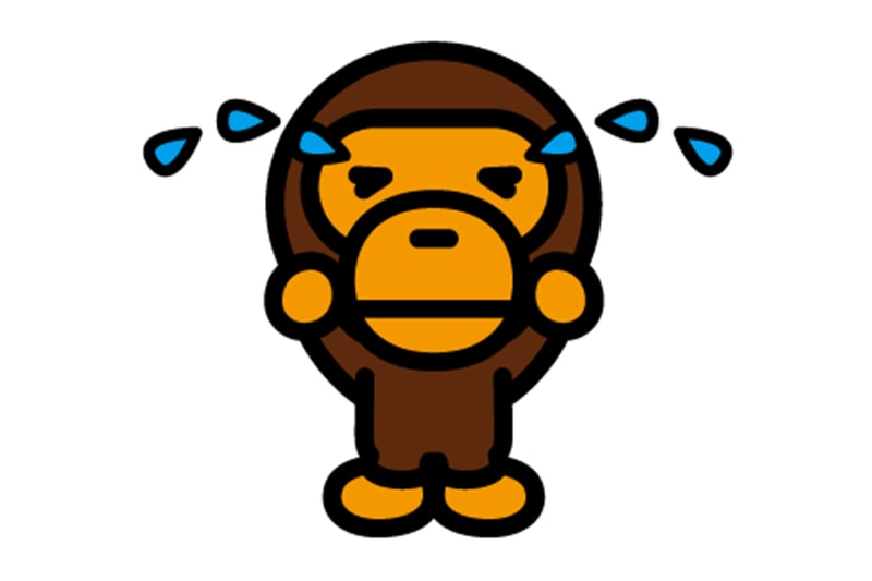 ア・ベイシング・エイプ 初の公式 LINE スタンプが数量限定で登場 A BATHING APE ®︎ Official LINE sticker release info BAPE BABY MILO