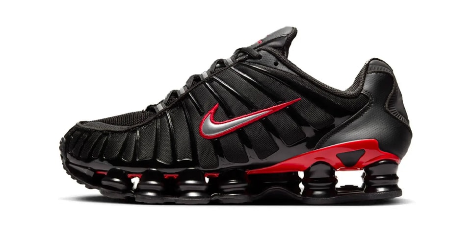 ナイキショックスTLの新色“ブラック/ユニバーシティレッド”が登場 