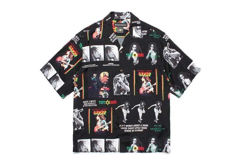 ワコマリアがボブ・マーリーとのコラボアイテムを発売 wacko maria Bob Marley collab items release info