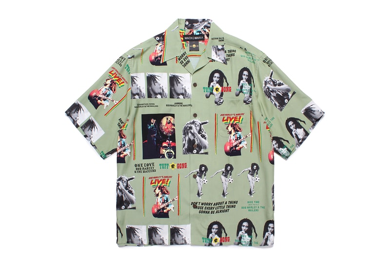 ワコマリアがボブ・マーリーとのコラボアイテムを発売 wacko maria Bob Marley collab items release info