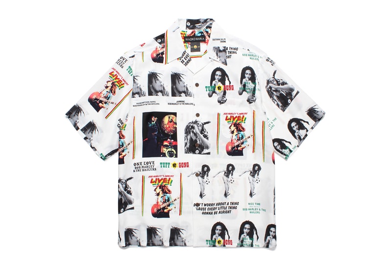 ワコマリアがボブ・マーリーとのコラボアイテムを発売 wacko maria Bob Marley collab items release info