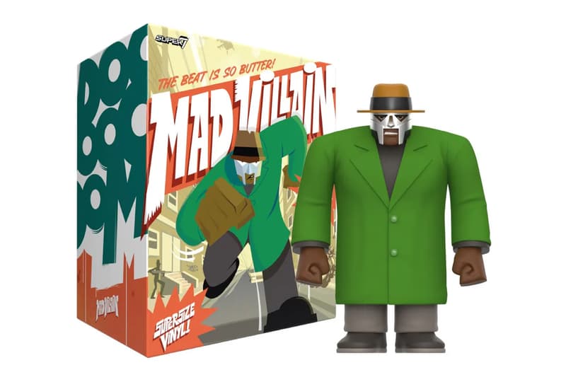 スーパー7よりマッドヴィランにフィーチャーしたアクション・フィギュアが発売 MF DOOM estate Madlib Super7 SuperSize Madvillain Collectible figure Release Info 