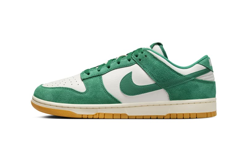 ナイキ ダンクローより鮮やかなグリーンが目を引く新色 マラカイトガムが登場 Nike Dunk Low Malachite Gum HQ1519-030 Release Info