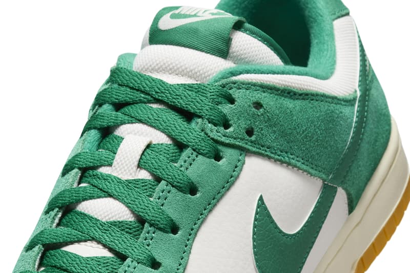 ナイキ ダンクローより鮮やかなグリーンが目を引く新色 マラカイトガムが登場 Nike Dunk Low Malachite Gum HQ1519-030 Release Info