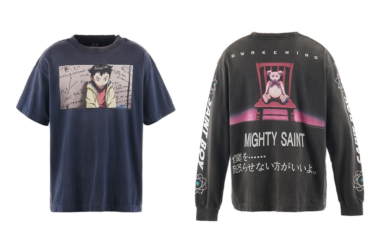 ©SAINT Mxxxxxx が『PLUTO』とのコラボTシャツを発売