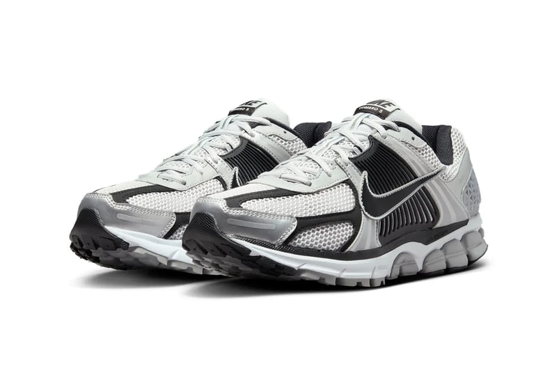 ナイキズームボメロ5からメタリックシルバーを纏った新色 “メタリックシルバー/ブラック”が登場 Nike Zoom Vomero 5 “Metallic Silver/Black” FJ4151-004 Release Info Swoosh TPU caging mesh base 