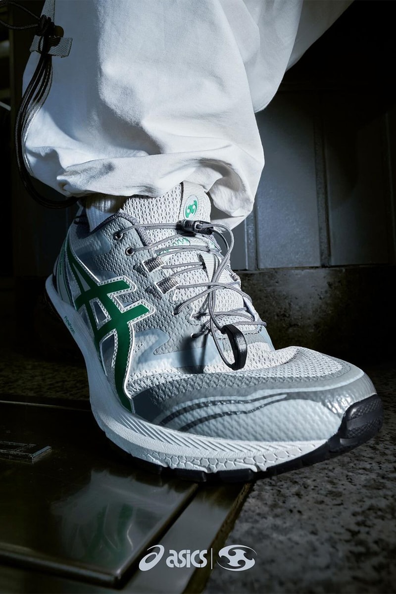 韓国発のサンサンギアがアシックスとの初コラボシューズを発表 SAN SAN GEAR x ASICS SportStyle GEL-TERRAIN release info