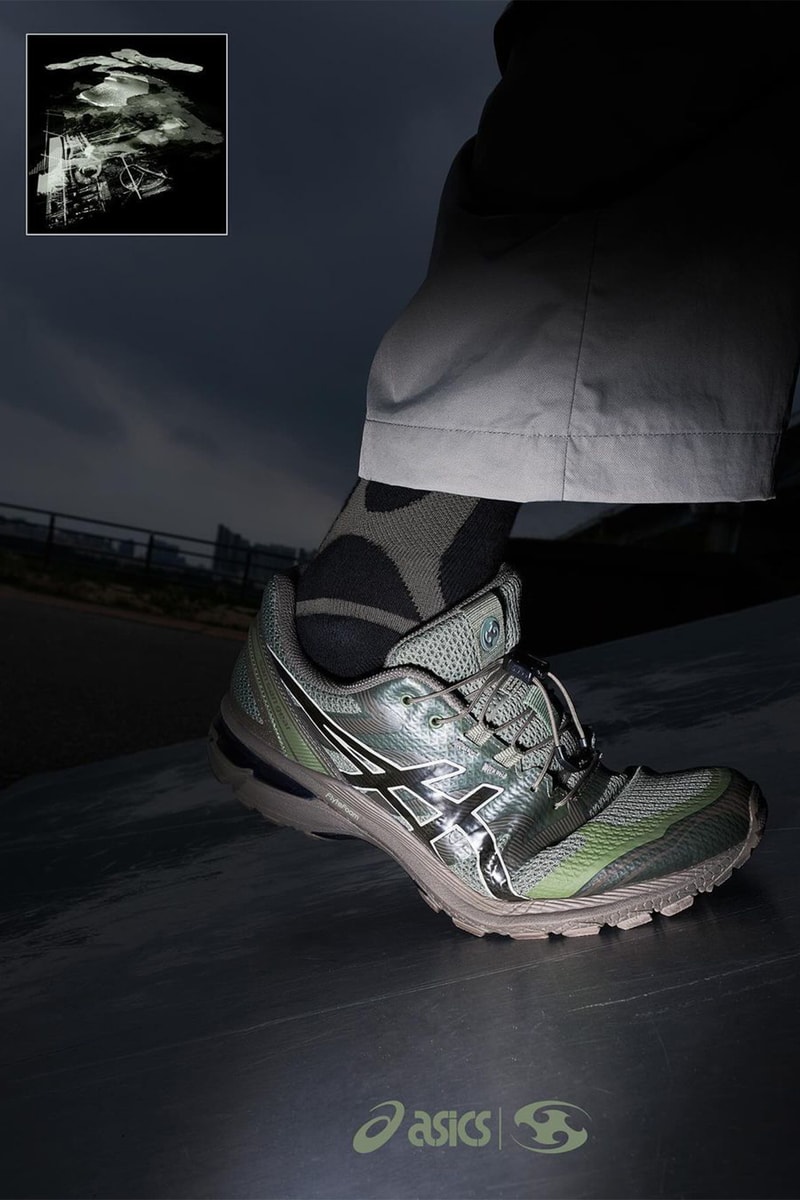 韓国発のサンサンギアがアシックスとの初コラボシューズを発表 SAN SAN GEAR x ASICS SportStyle GEL-TERRAIN release info