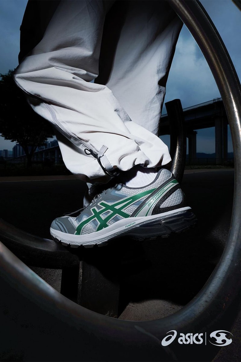 韓国発のサンサンギアがアシックスとの初コラボシューズを発表 SAN SAN GEAR x ASICS SportStyle GEL-TERRAIN release info