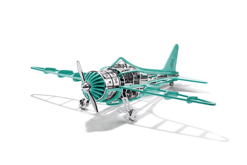 ティファニーより約607万円の飛行機型時計が発売 tiffany & co american new york jewelry brand airways mechanical clock 1930s plane design structure features online purchase price size