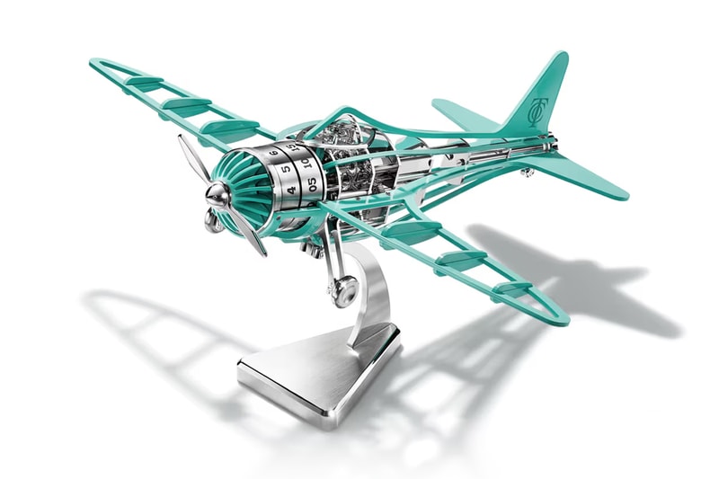 ティファニーより約607万円の飛行機型時計が発売 tiffany & co american new york jewelry brand airways mechanical clock 1930s plane design structure features online purchase price size