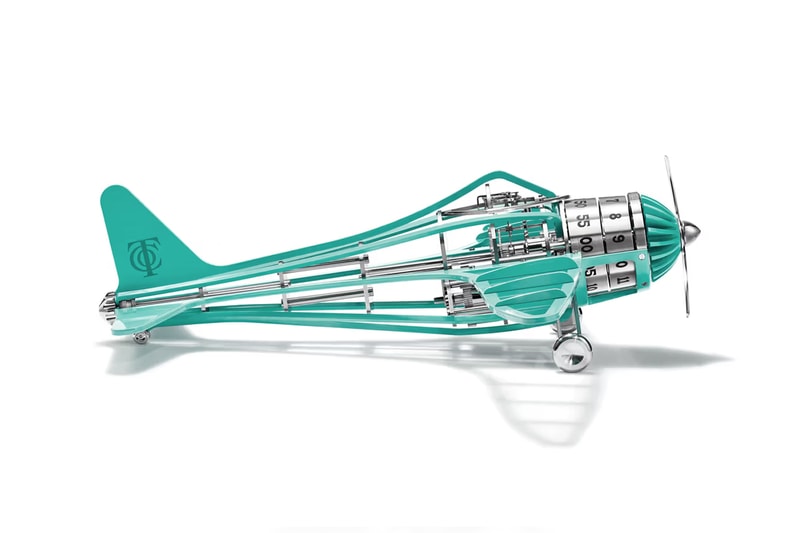 ティファニーより約607万円の飛行機型時計が発売 tiffany & co american new york jewelry brand airways mechanical clock 1930s plane design structure features online purchase price size