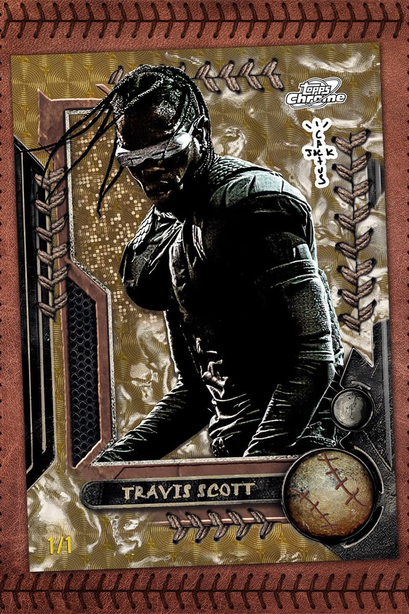 トラヴィス・スコットがトップスのトレーディングカードに登場 Travis Scott to Drop Limited-Edition Cactus Jack and Topps Cards, Joining Fanatics Fest NYC Lineup Shohei Otani