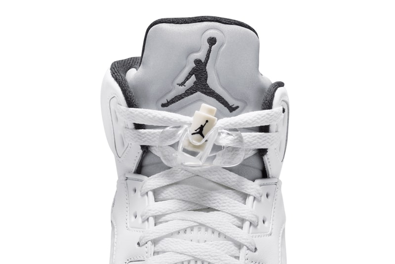 爽やかなカラーリングのエアジョーダン 5 ホワイトアンドブラックが国内SNKRSにて発売 air jordan 5 white and black snkrs release info