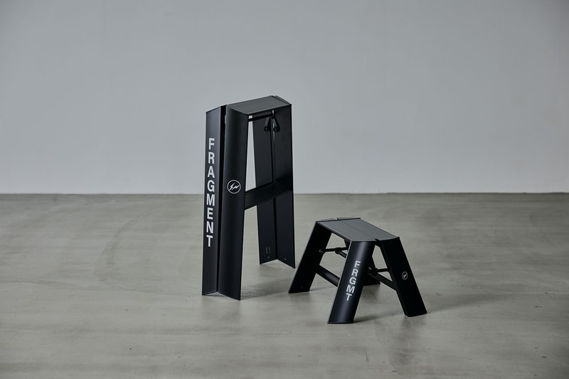 “片付け不要な脚立”ルカーノとフラグメント デザインより最新のコラボアイテムが登場 fragment design hasegawa kogyo lucano collab stepladder release info