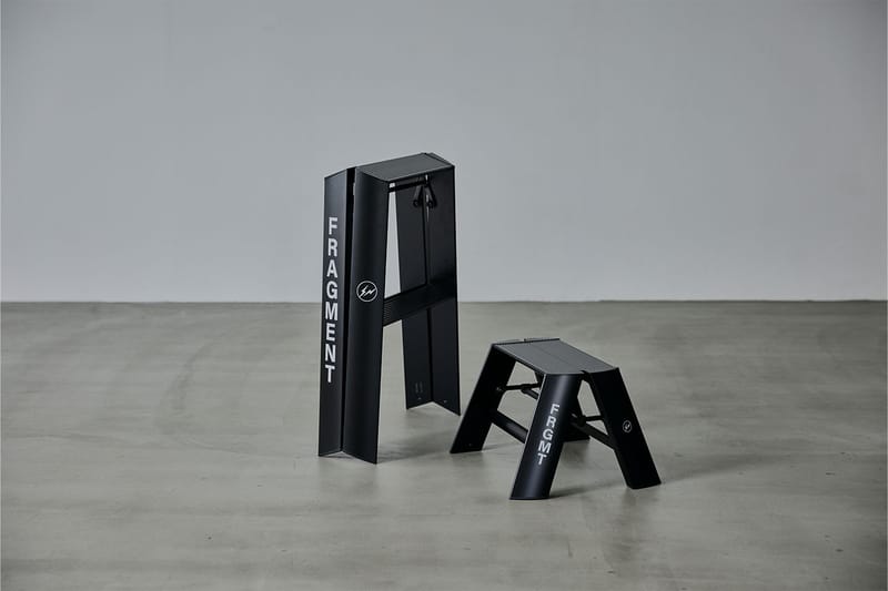 “片付け不要な脚立” lucano と  fragment design より最新のコラボアイテムが登場