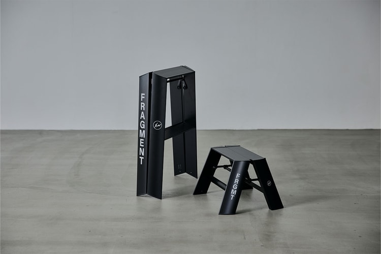 “片付け不要な脚立” lucano と  fragment design より最新のコラボアイテムが登場
