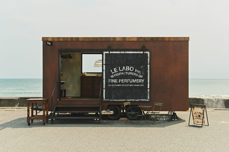旅する移動式ポップアップ トラック Le Labo on Wheels が日本上陸