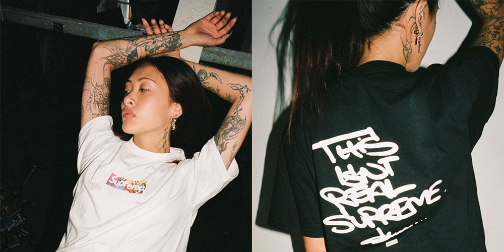 中古】未使用 Supreme シュプリーム 半袖Tシャツ Olaolu Slawn Box 