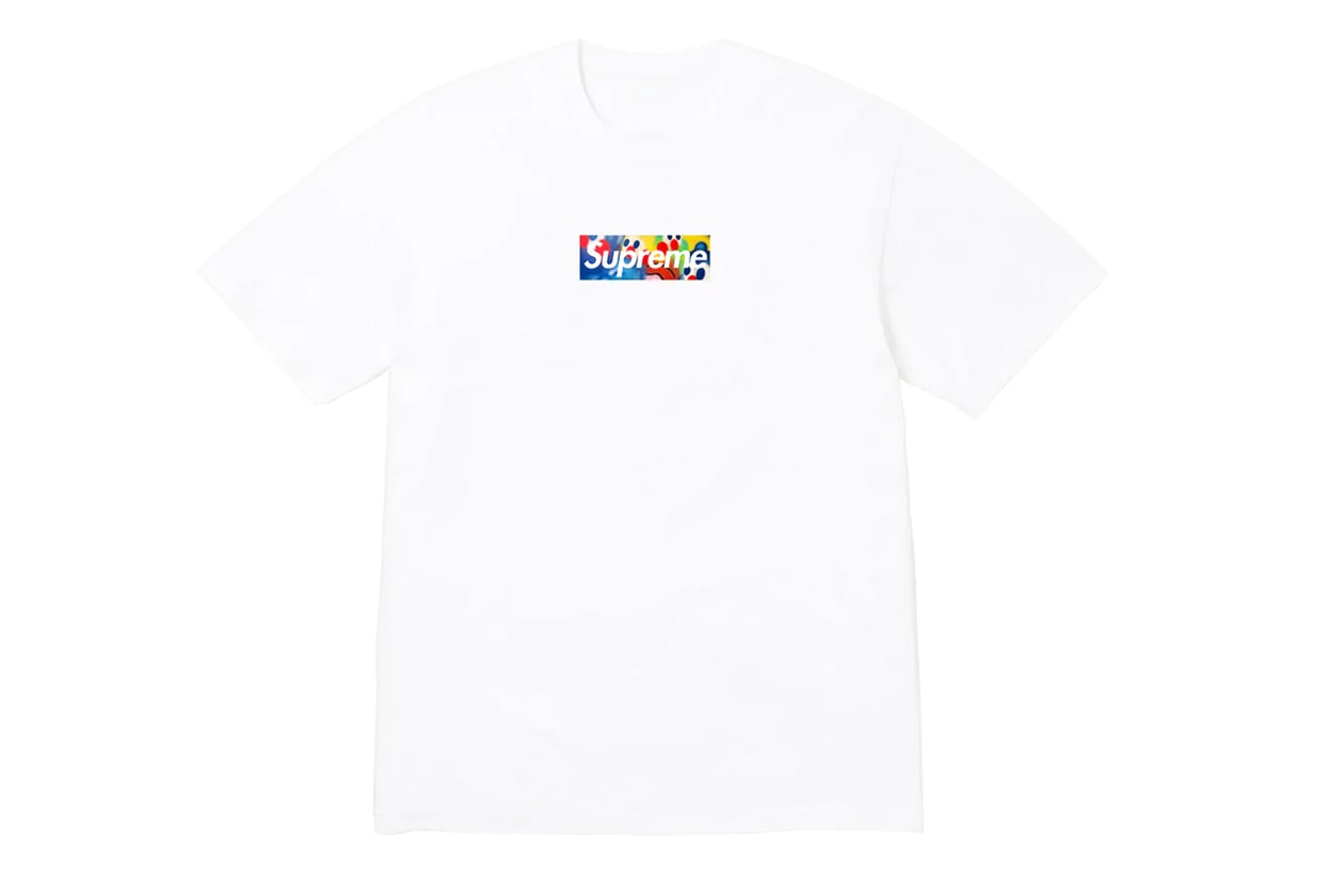 Olaolu Slawn によるシュプリーム ボックスロゴTシャツが発売 Olaolu Slawn Supreme box logo tee release info