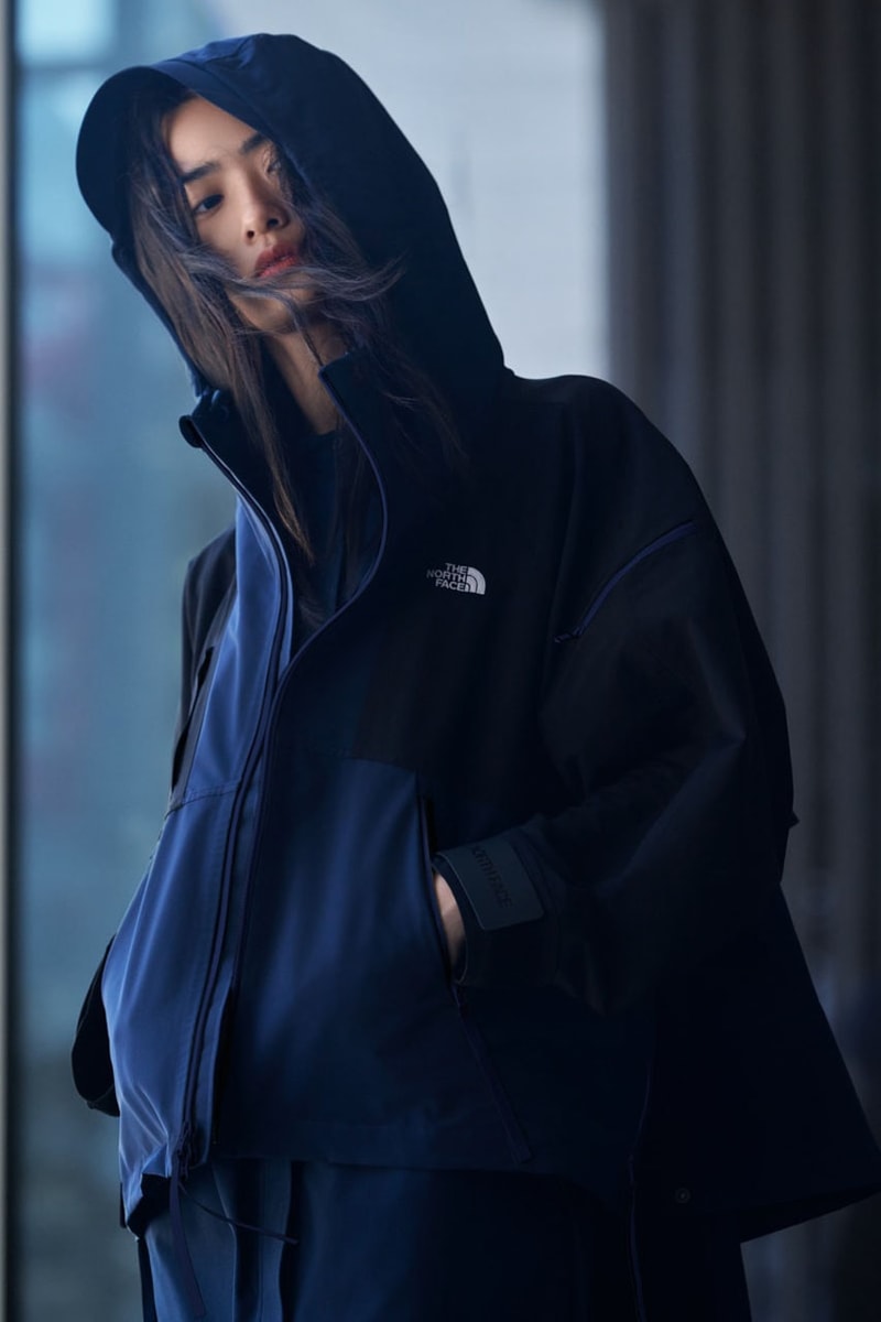 ザ・ノース・フェイス・アーバン・エクスプロレイション が2024年秋冬コレクションを発表 The North Face Urban Exploration FW24 Goes "Beyond the Horizon" tnf purple label release info lookbook cape jacket fall winter 2024 autumn collection environment transition silhouette price colo link