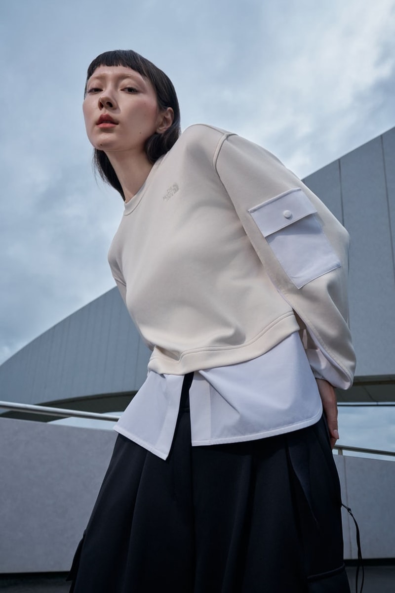 ザ・ノース・フェイス・アーバン・エクスプロレイション が2024年秋冬コレクションを発表 The North Face Urban Exploration FW24 Goes "Beyond the Horizon" tnf purple label release info lookbook cape jacket fall winter 2024 autumn collection environment transition silhouette price colo link