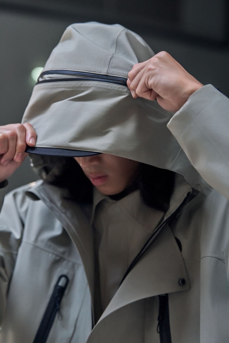 ザ・ノース・フェイス・アーバン・エクスプロレイション が2024年秋冬コレクションを発表 The North Face Urban Exploration FW24 Goes "Beyond the Horizon" tnf purple label release info lookbook cape jacket fall winter 2024 autumn collection environment transition silhouette price colo link