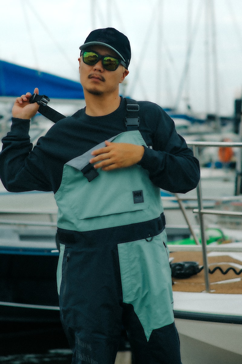 ヘリーハンセンがカオスフィッシングクラブとのコラボレーションを発表 helly hansen chaos fishing club collab items release info