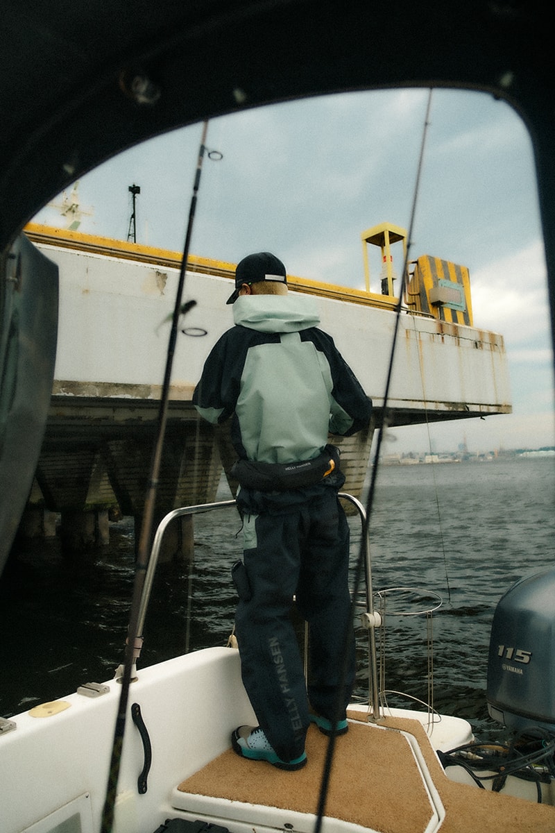 ヘリーハンセンがカオスフィッシングクラブとのコラボレーションを発表 helly hansen chaos fishing club collab items release info