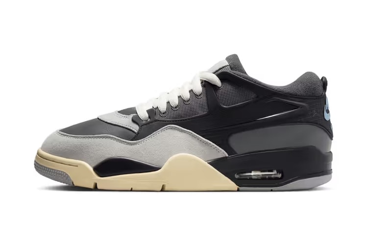 ナイジェル・シルベスター x Air Jordan 4 RM “Iron Grey”の最新ビジュアルが浮上