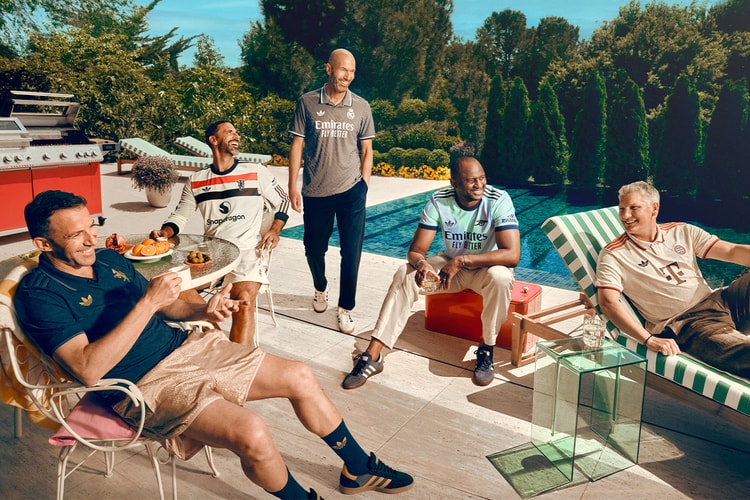 adidas  24/25 サードユニフォームのヴィジュアルにサッカー界の英雄が結集