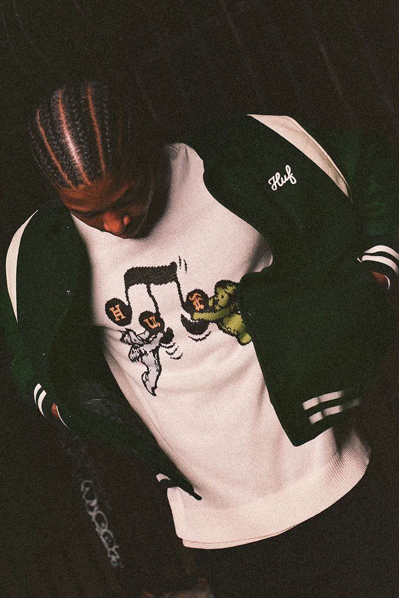 ハフ2024年秋コレクション huf fall 2024 collection lookbook info