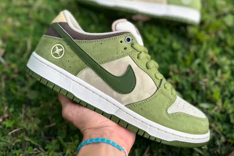 堀米雄斗 x Nike SB Dunk Low “Asparagus” の最新ビジュアルが浮上