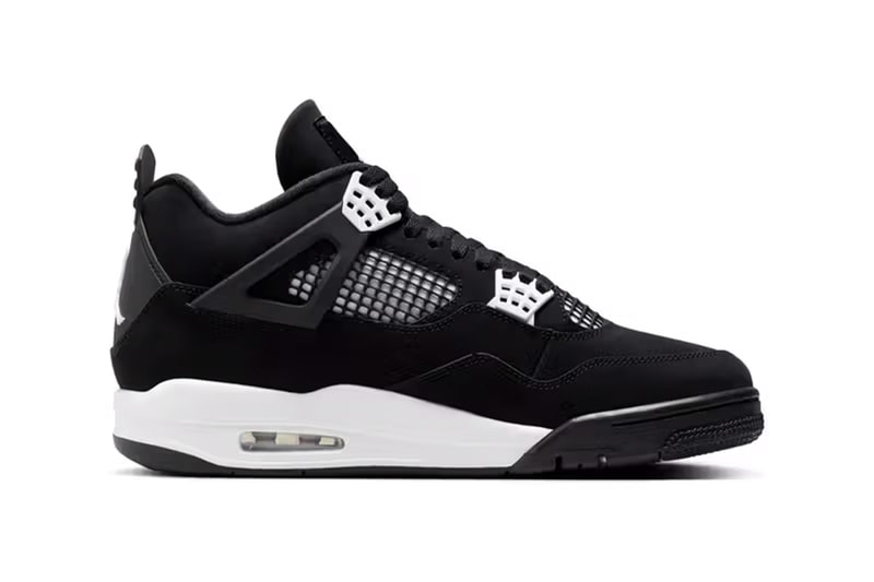 エアジョーダン4に黒白の“ホワイトサンダー”が到着Air Jordan 4 White Thunder FQ8138-001 Release Date info store list buying guide photos price