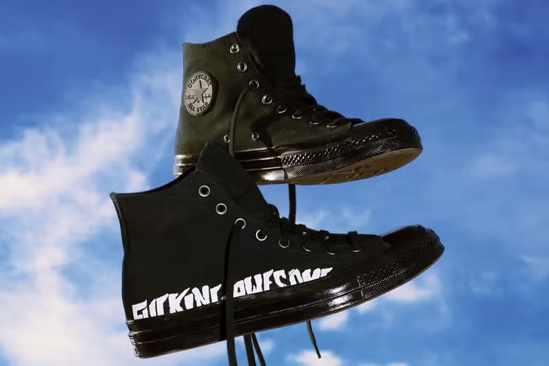 Fucking Awesome x Converse による最新コラボ Chuck Taylor All Star が発売