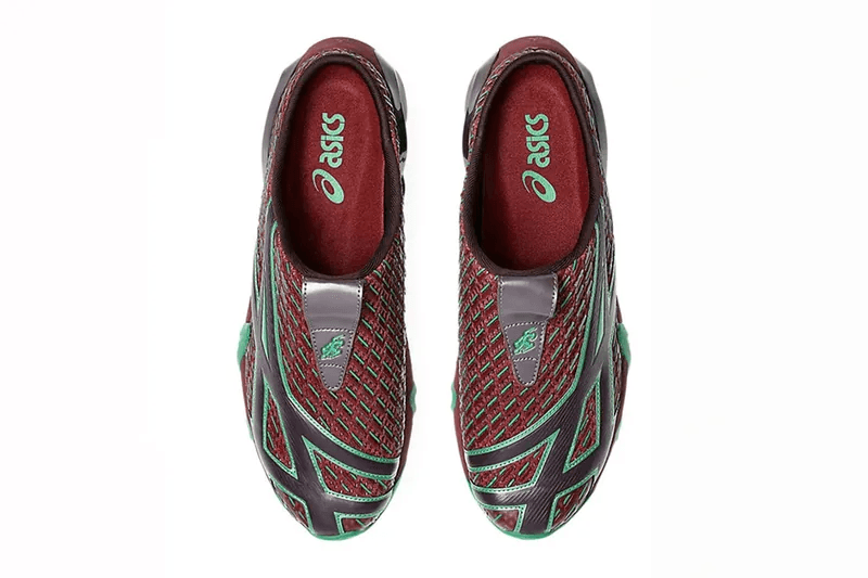 キコ・コスタディノフxアシックスの共同ラインより新型モデル  ゲル スタイラクスを発表 Kiko Kostadinov ASICS NOVALIS GEL-Styrax Mule blue black green brown black silver slip on 1203A500-600 1203A500-400 1203A500-001