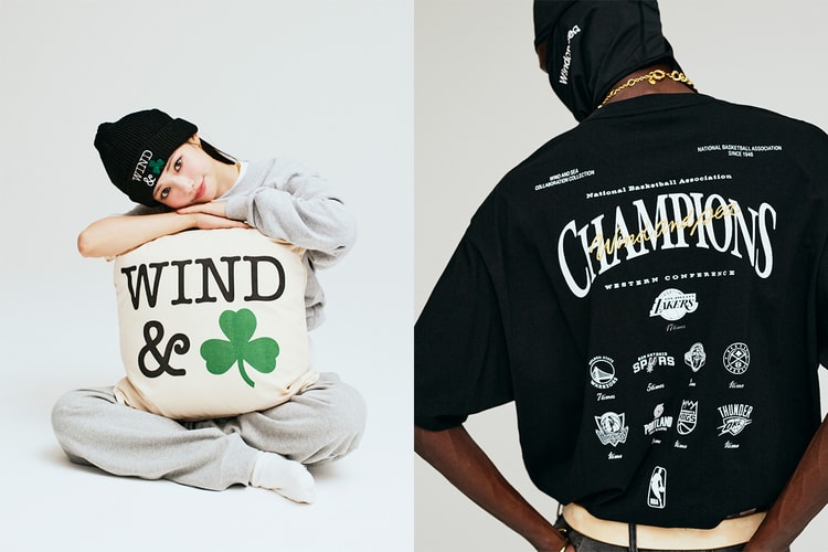 WIND AND SEA が NBA との公式コレクション第6弾を発売