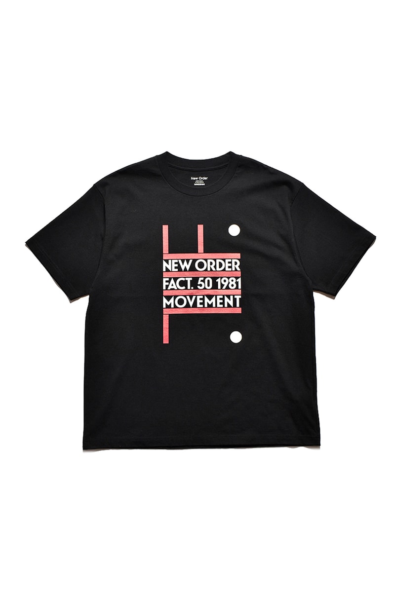 マインデニムが伝説的ロックバンド ニューオーダーとのコラボレーションを発表 minedenim new order collab items release info