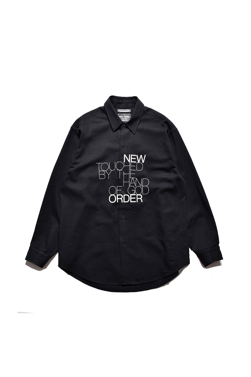 マインデニムが伝説的ロックバンド ニューオーダーとのコラボレーションを発表 minedenim new order collab items release info