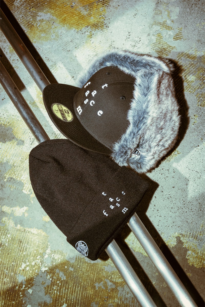 ファセッタズム x ニューエラからコラボヘッドウェア第3弾が到着 FACETASM x New Era® fall winter 2024 release info 59FIFTY® Dog Ear, Basic Cuff Knit
