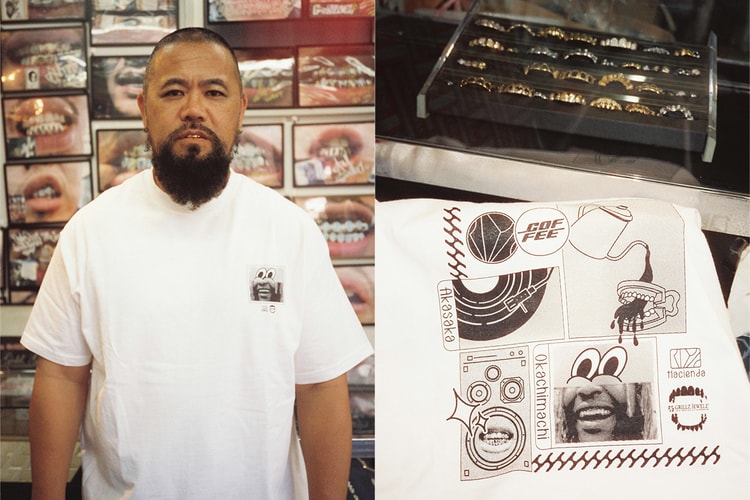 東京・乃木坂の Hacienda Coffee と GRILLZ JEWELZ がコラボTシャツをリリース