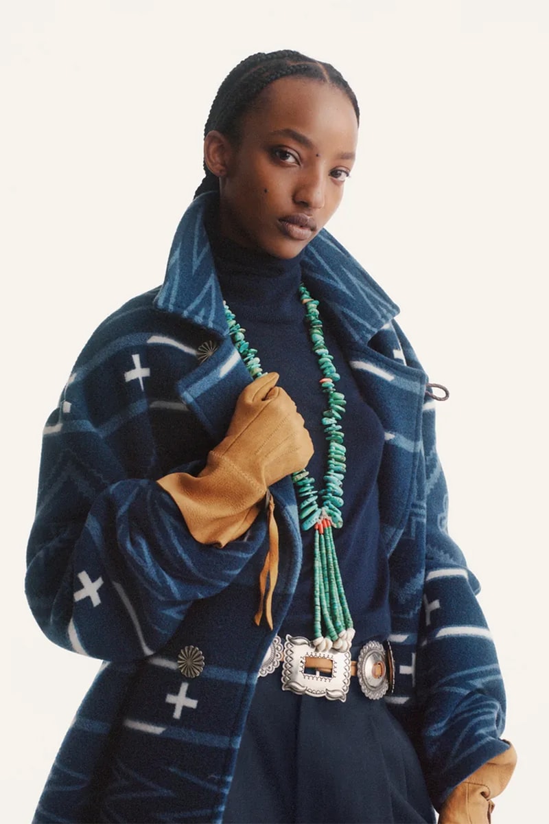 ポロ ラルフ ローレンとナバホ族アーティストの第3弾コラボが到着 polo ralph lauren naiomi glasses artist in residence drop collection unveil lookbook navajo weaver third final capsule view jewelry pieces sweaters rodeo