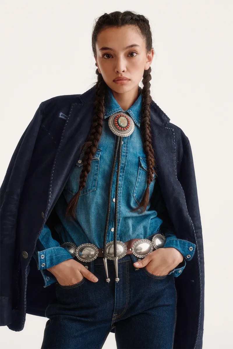 ポロ ラルフ ローレンとナバホ族アーティストの第3弾コラボが到着 polo ralph lauren naiomi glasses artist in residence drop collection unveil lookbook navajo weaver third final capsule view jewelry pieces sweaters rodeo