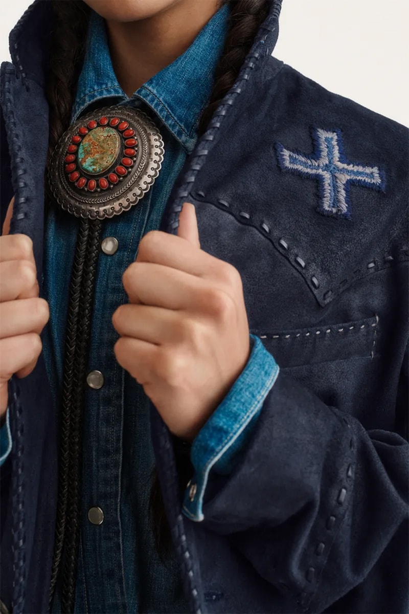 ポロ ラルフ ローレンとナバホ族アーティストの第3弾コラボが到着 polo ralph lauren naiomi glasses artist in residence drop collection unveil lookbook navajo weaver third final capsule view jewelry pieces sweaters rodeo