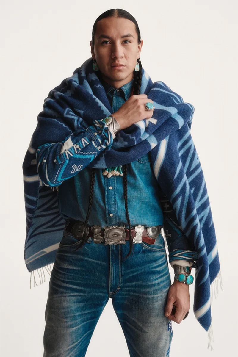 ポロ ラルフ ローレンとナバホ族アーティストの第3弾コラボが到着 polo ralph lauren naiomi glasses artist in residence drop collection unveil lookbook navajo weaver third final capsule view jewelry pieces sweaters rodeo